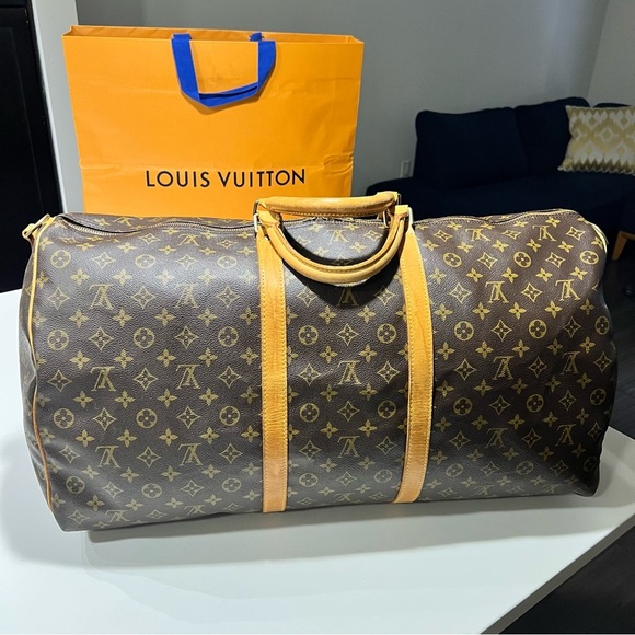 LOUIS VUITTON KEEPALL BANDOULIERE 60 - Picture 15 of 17